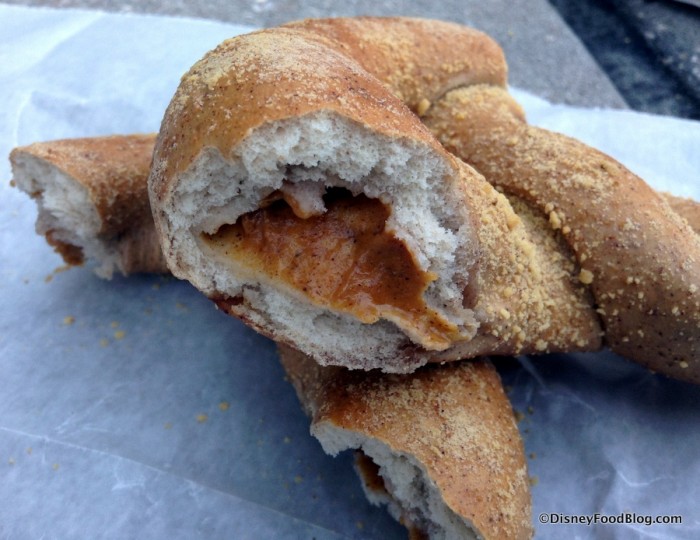 Inside the Pumpkin Spice Pretzel