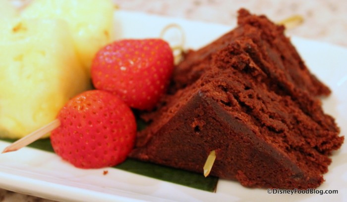 Strawberries and Brownie Bites