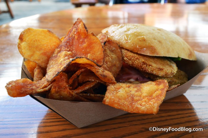 Fried Green Tomato Sandwich 