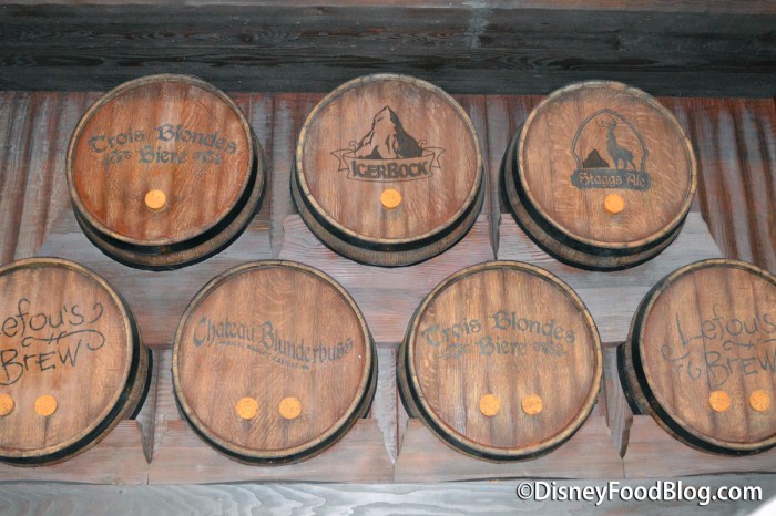 Barrels In The Ordering Area