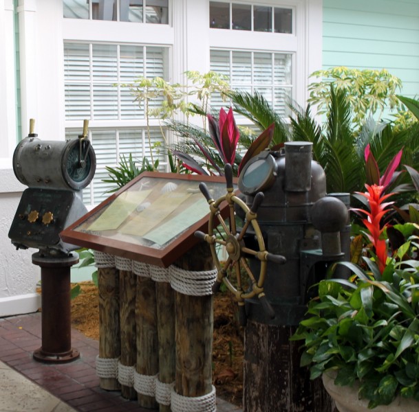 Outside the restaurant's main entrance