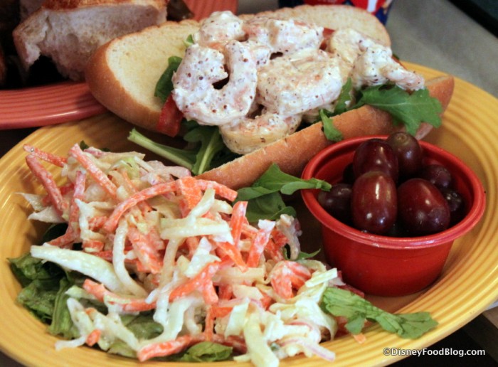 Season Shrimp Po' Boy