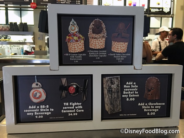 Star Wars Eats At Backlot Express