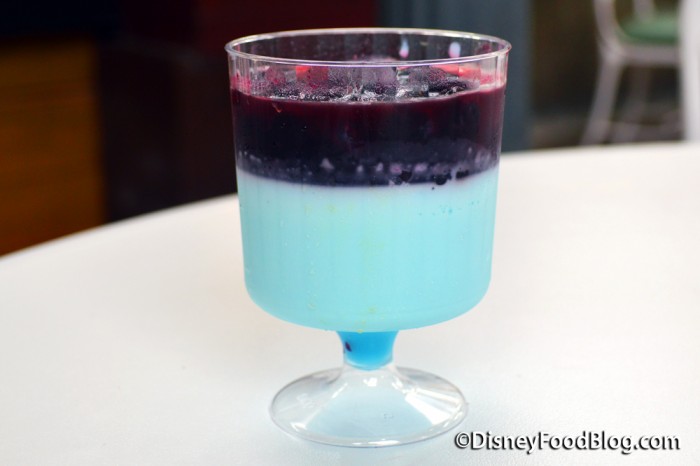 Blue Panna Cotta