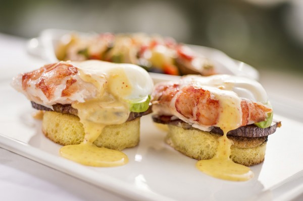 Lobster Eggs Benedict -- Up Close