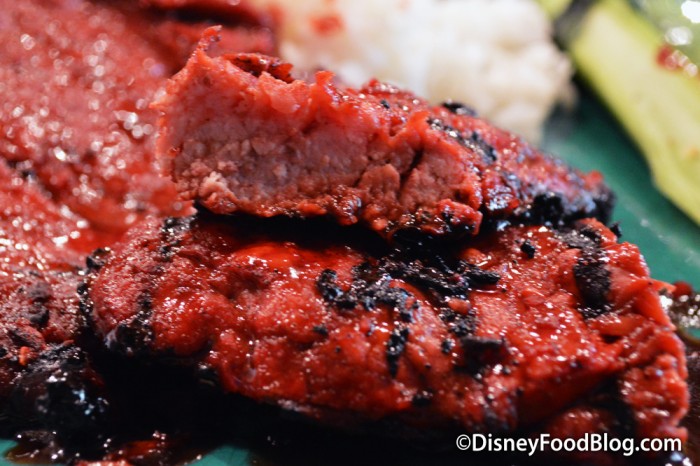 Cross Section Of The Char Siu Pork