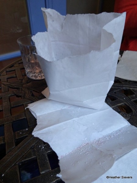 Pro Tip: Tear of the Top of the Bag for Easy Access to Powdered Sugar Dipping!