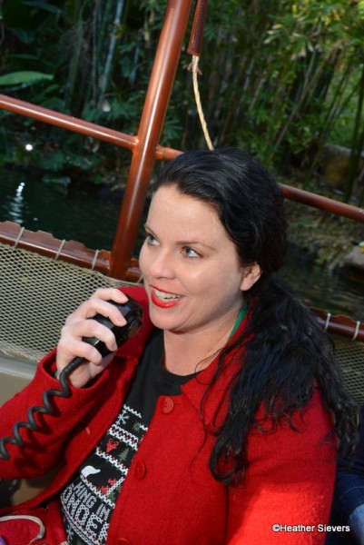 "Oh no!!!!! It looks like these hippos might want to charge the boat!!! Good thing we only take cash!"