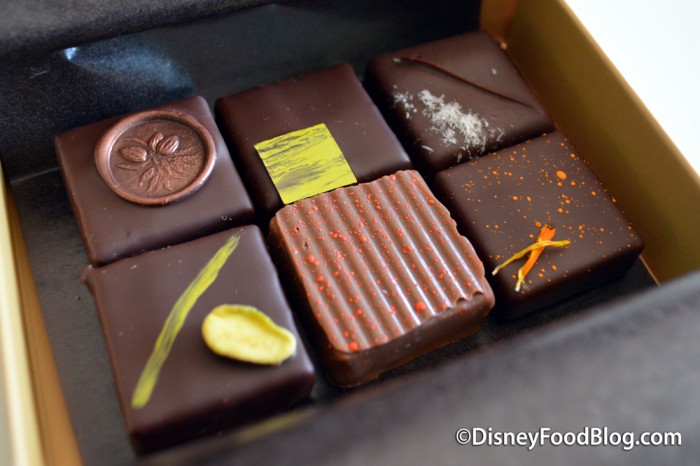 Box of 6 Ganache Squares