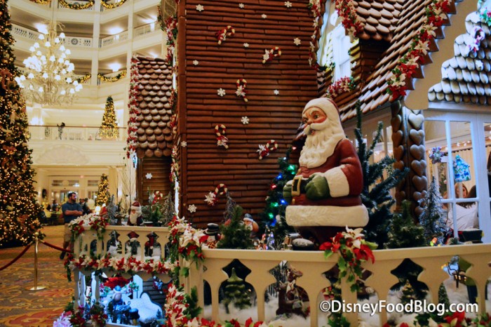 Detail on Gingerbread House