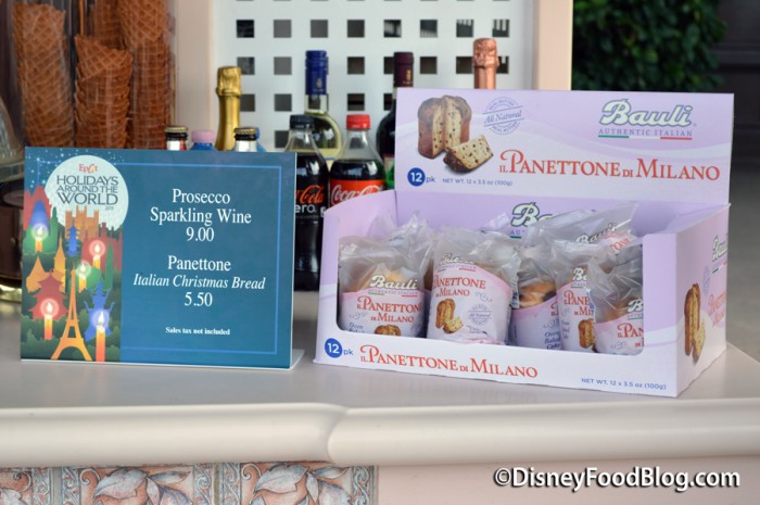 Italy's Holidays Around The World Menu