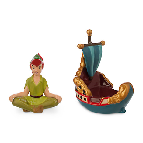 Peter Pan Salt and Pepper Shakers