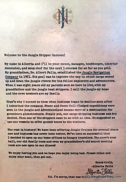 Skipper Canteen Story Written by Alberta Falls