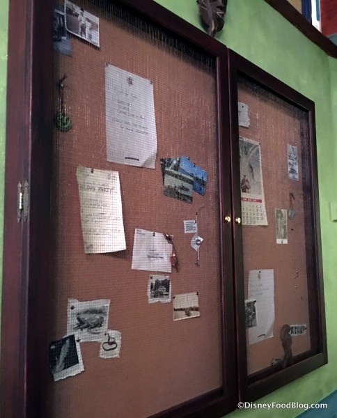 Crew Mess Hall Bulletin Board