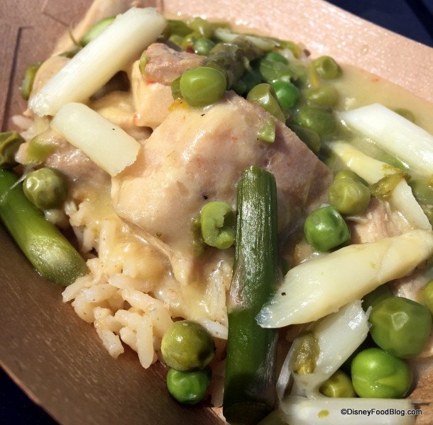 Chicken Fricassee Close-Up