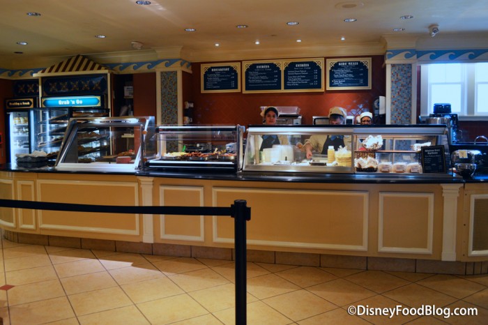 Hot Food Serving Area