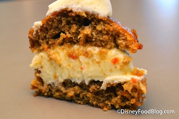 Cross Section of the Carrot Cake Whoopie Pie