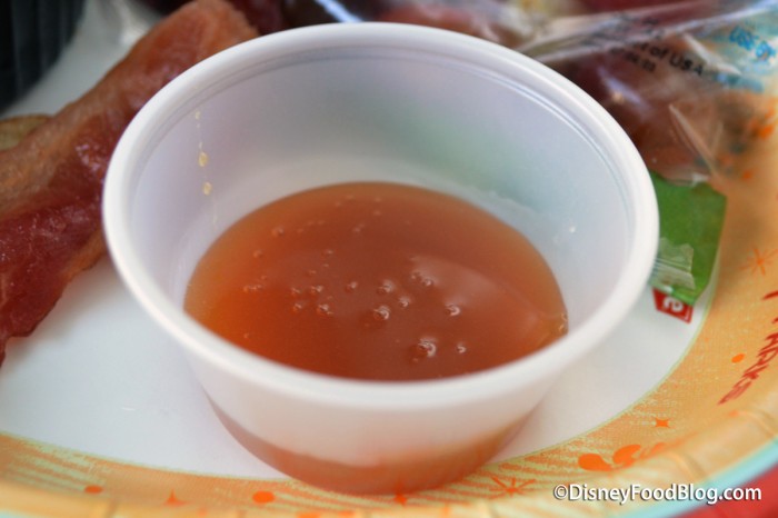 Side of Maple Caramel Sauce