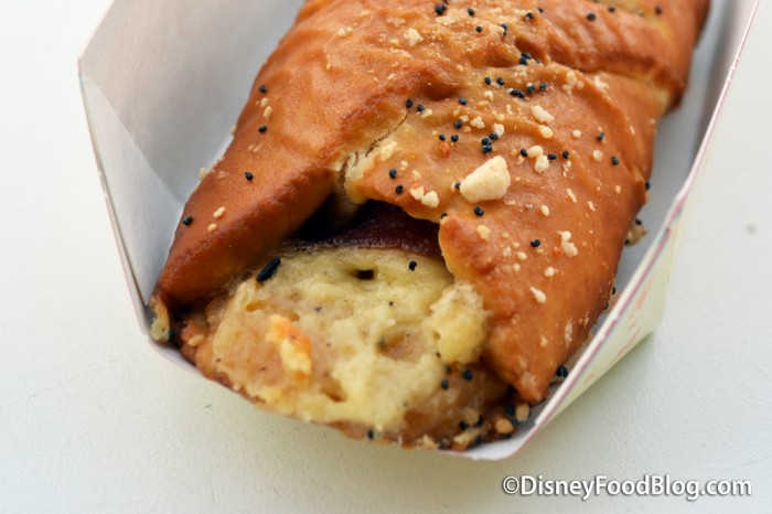 Ham and Cheese Stuffed Pretzel