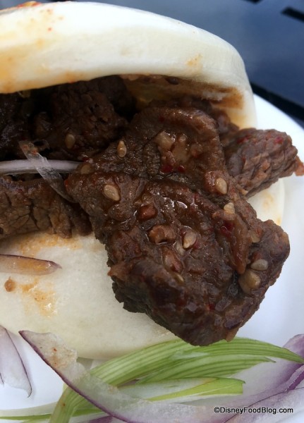 Gaoli Beef Bun Close-Up