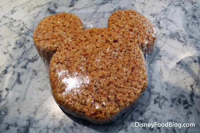 Jumbo Mickey Rice Krispy Treat
