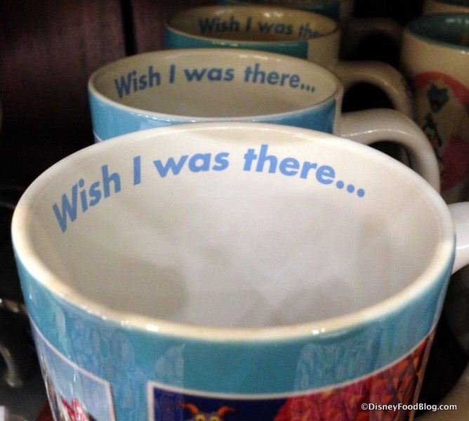 "Wish I was there..."