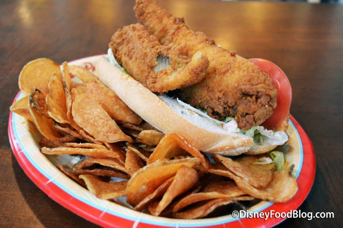 Catfish Po'Boy