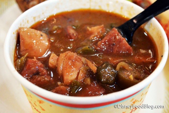 Chicken Gumbo Close-Up
