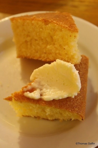 Close Up of Corn Bread