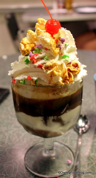 Dad's Brownie Sundae