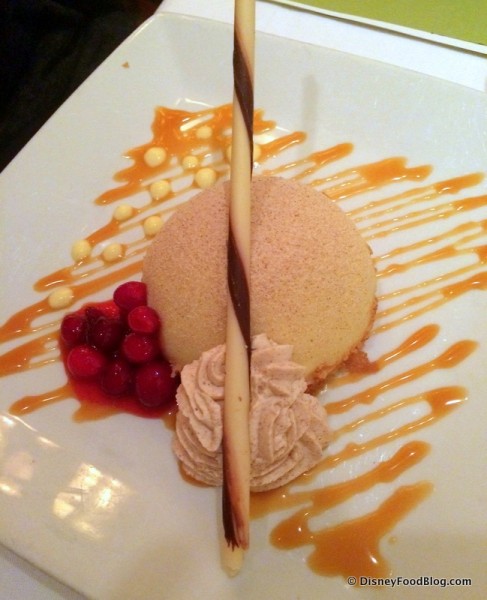 Pumpkin Cheesecake Dome