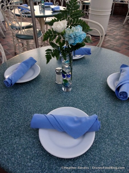 Closeup on Table Setting