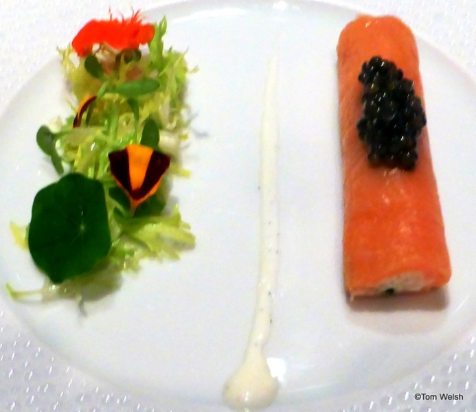 Smoked Salmon and Alaskan Crab