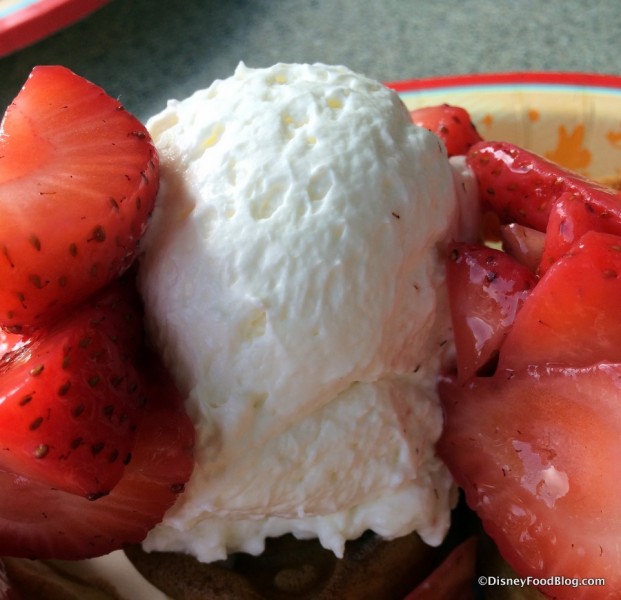 Cream and Strawberries