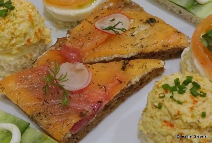 Steakhouse 55 Tea Salmon Sandwich