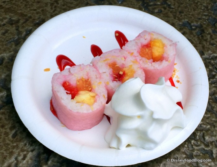 Frushi at the Hanami Outdoor Kitchen in Japan