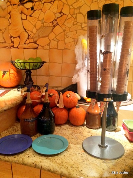 Ice Cream Sauces and Cones