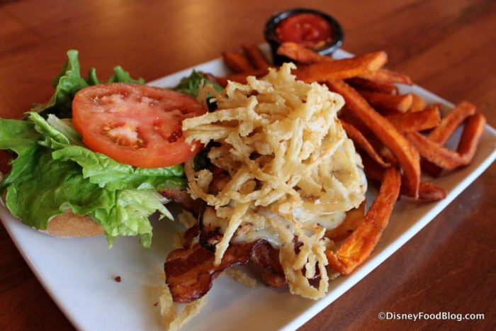 Island Chicken Sandwich As Served