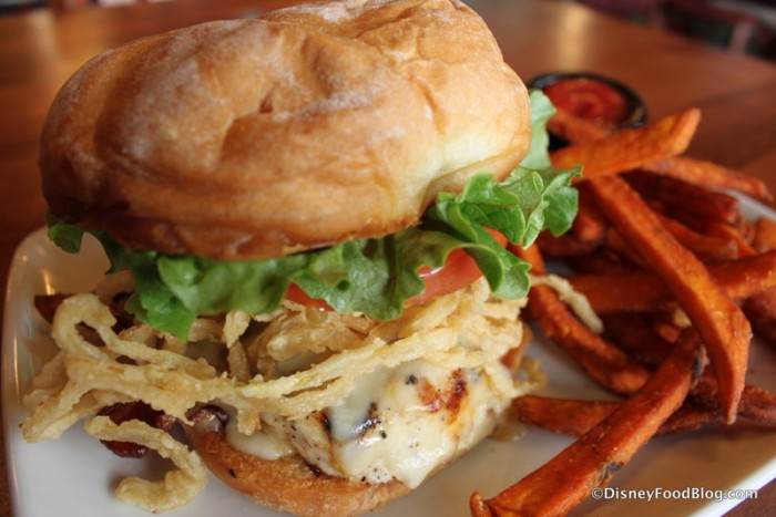 Island Chicken Sandwich -- Bun On 