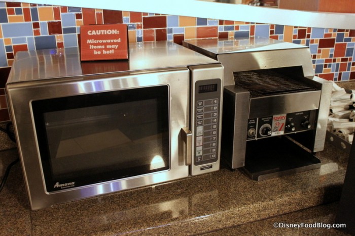 Microwave and Toaster