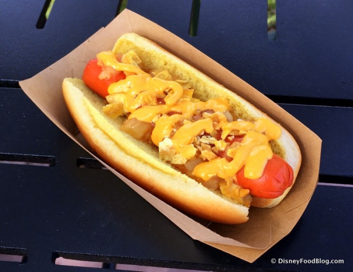 Spicy Pineapple Hotdog