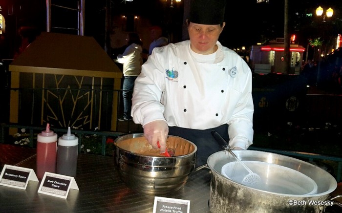 Freeze-Fried Nutella Truffle Dessert