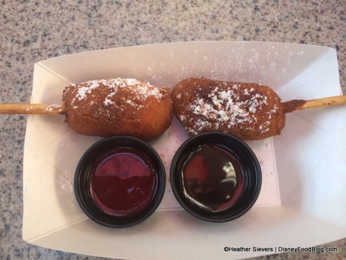 Banana Corn Dogs & Dipping Sauces