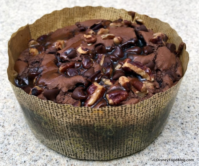 Warm Chocolate Turtle Brownie