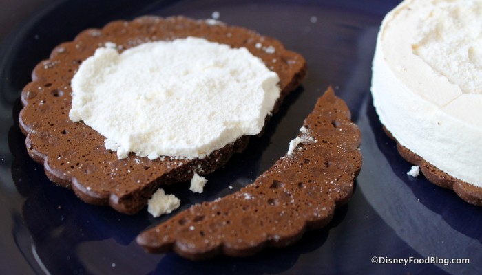 Chocolate Cookie Sandwich piece