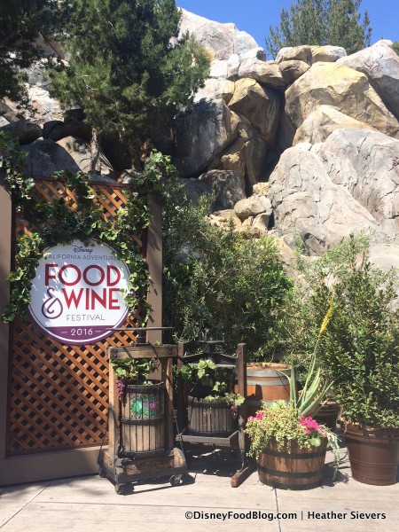 Food and Wine Festival Signage