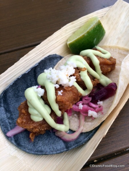 Fried Shrimp Soft Taco