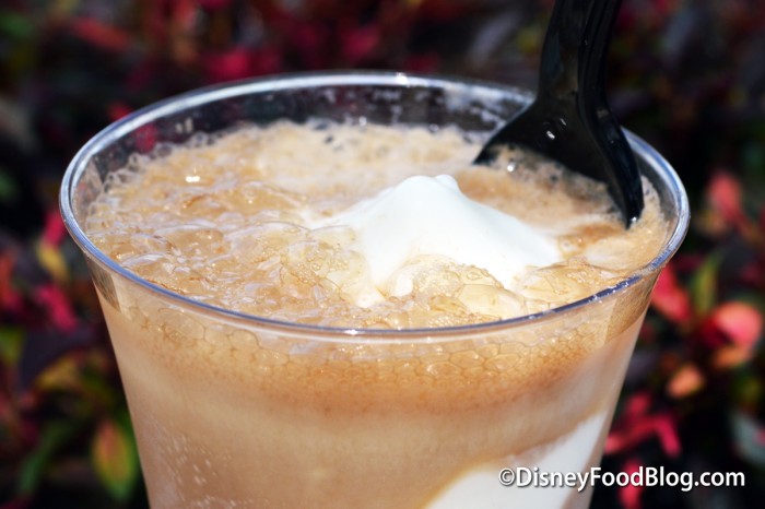 Hard Root Beer Float Closeup 