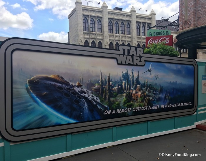 Construction Walls with Star Wars Concept Art