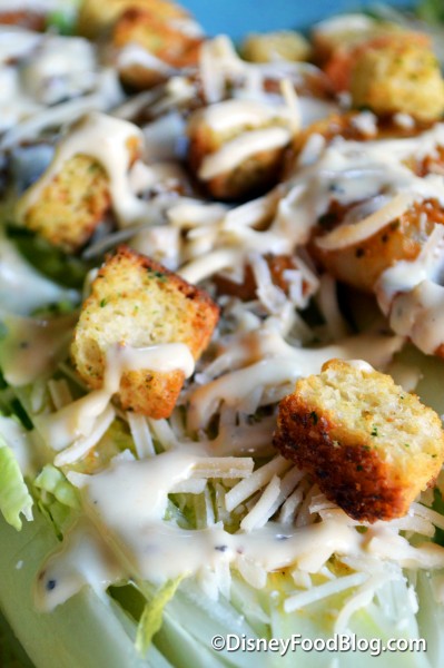 Shredded Parmesan and Croutons 